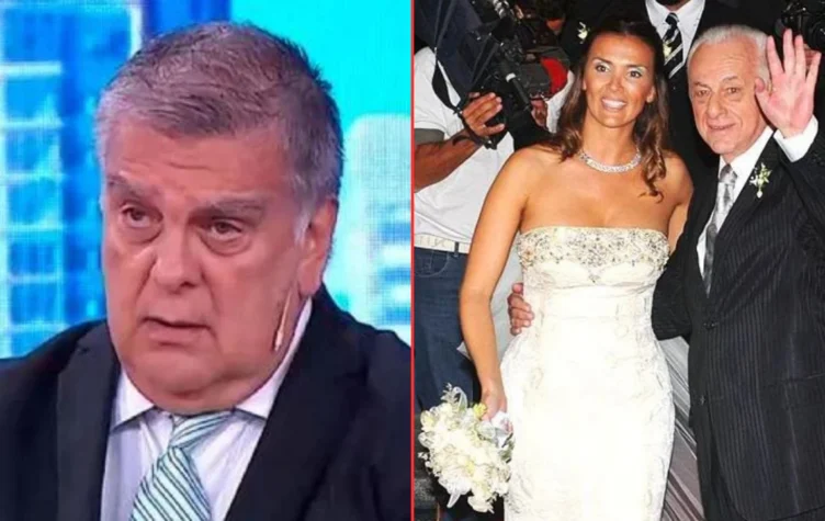 Ventura con Sofovich y su última esposa