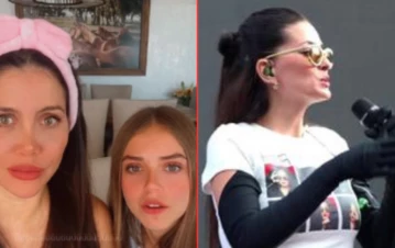 Provocadora: la foto de la nuera de Wanda Nara con la China Suárez que armó un escándalo familiar