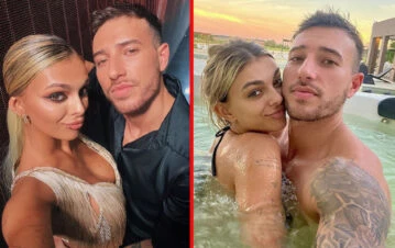 El romántico álbum de fotos de las mini luna de miel en la que Nenu López perdonó las trampas de Martín Salwe