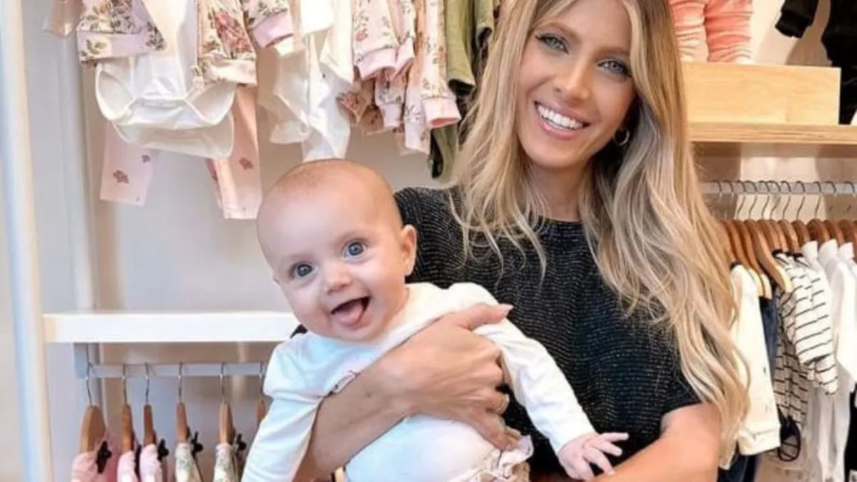 Cande Ruggeri contó cúal es la técnica que utiliza para que su beba duerma toda la noche sin despertarse