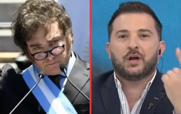 La gastada viral a Diego Brancatelli durante la asunción de Milei como Presidente