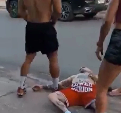 Violenta pelea de Emanuel Noir