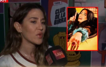 Jimena Barón explotó y defendió a Lali Espósito en medio de un mar de críticas