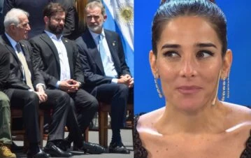 Juana Viale quedó impactada con uno de los invitados presentes en la jura de Milei: “¡Es churrísimo!”