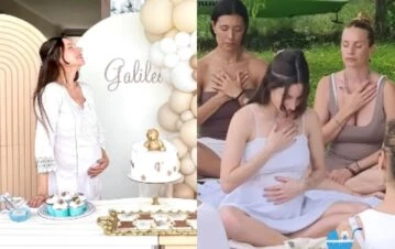 Las fotos del baby shower New Age de Magui Bravi: “Vino una chamana y me…”