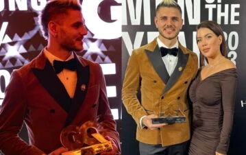 La reacción de Wanda Nara tras la elección de Mauro Icardi como “hombre del año” en Turquía
