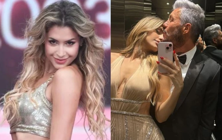 MIlett Figueroa lejos de Tinelli en navidad.