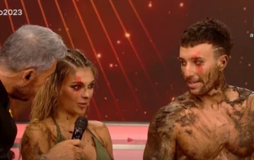 El grave accidente que sufrió la novia de Martín Salwe en el Bailando: lloró al aire y necesitó atención médica