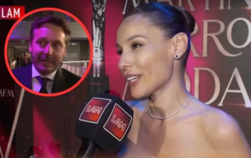 Pampita contó por qué estalló de bronca por ser enfocada en el discurso de Vicuña