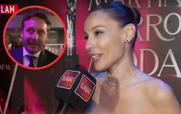 Pampita contó la verdad detrás de su bronca por ser enfocada en el discurso de Vicuña