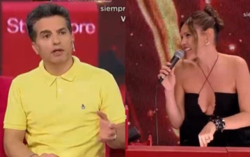 Ángel de Brito contó cómo reaccionó Pampita cuando le pidió que se calme en medio de su pelea con Moria Casán