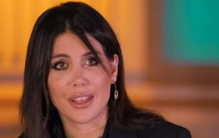 Wanda Nara tomando café