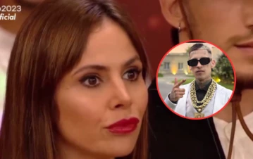 ¡Se olvidó de Wanda Nara! El cariñoso apodo que le puso L-Gante a Romina Uhrig