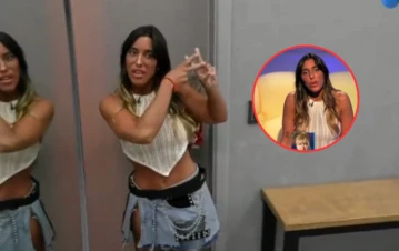 ¿Le copió a Juli Poggio? El hashtag que creó Catalina Gorostidi en Gran Hermano