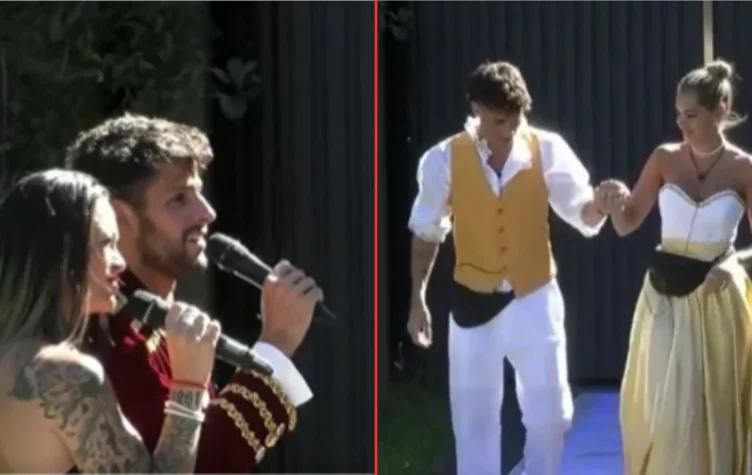 Agostina, Joel, Alan y Sabrina de Gran Hermano