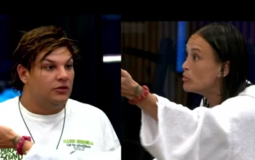 ¡A los gritos! Así se pelearon Emanuel y Agostina por los cigarrillos en Gran Hermano