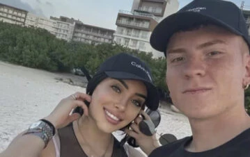 La foto del Colo Barco y la novia que se volvió viral y generó un comentario discriminador de Flavio Azzaro