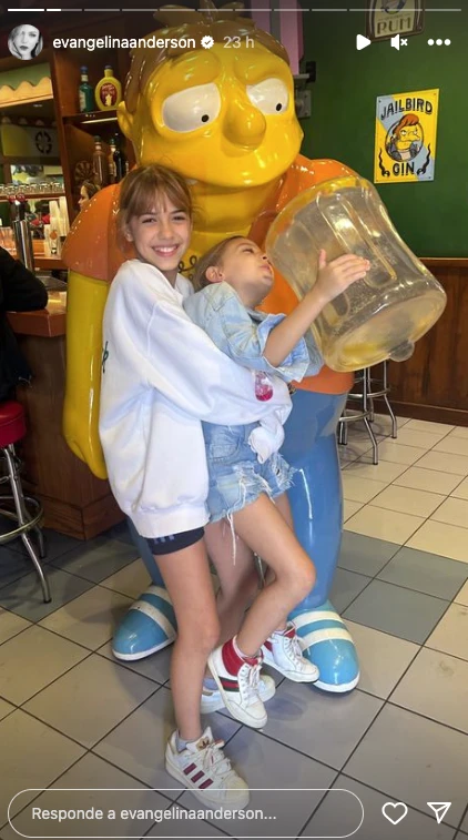 Las hijas de Evangelina Anderson en Disney