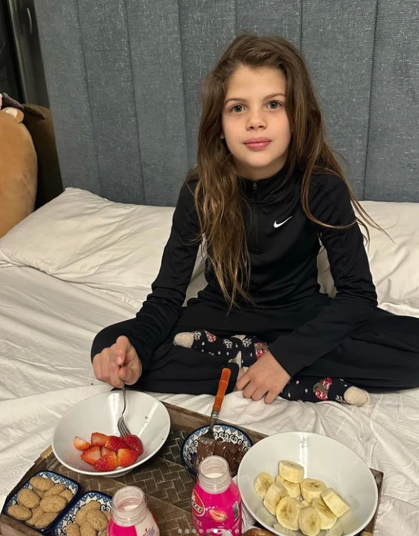 La hija de Wanda Nara cumplió 9 años