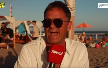 Roberto Peña confesó en la Fiestazzi que lo engancharon en la playa en situación comprometedora