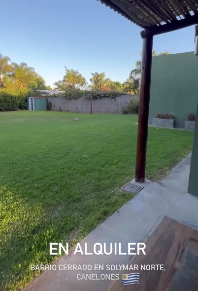 Vanina Escudero alquila su casa en Uruguay