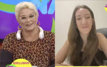 ¡Alta tensión! Carmen Barbieri sacó al aire a la novia de Fede Bal y le puso los puntos de movida: "¡Te voy a llenar el..."