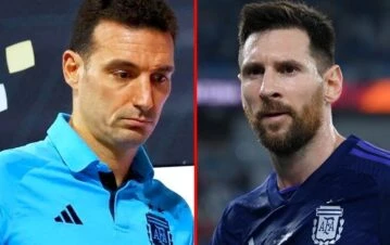 Revelaron detalles de la pelea entre Messi y Scaloni en la Selección Argentina: "Hubo bronca y..."