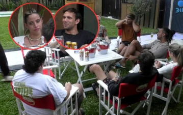 ¡Puro amor! Denisse y Bautista confirmaron su romance con un beso