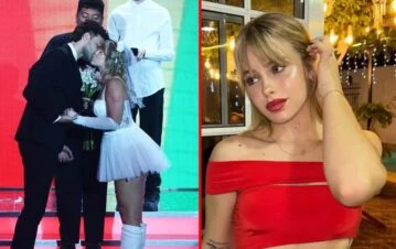 Video: el polémico beso de Coti Romero y Cris Vanadia que lo hizo separarse de su novia