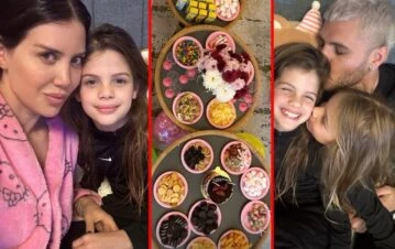 La mega fiesta de cumpleaños que Wanda Nara armó para su hija Francesca: karaoke y muchas sorpresas