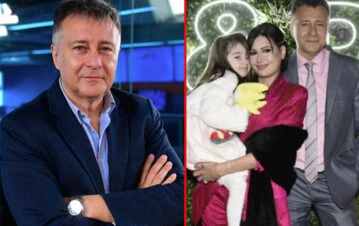 El mal momento de Rolando Graña: hospitalizaron a su hija por un extraño virus y hay preocupación