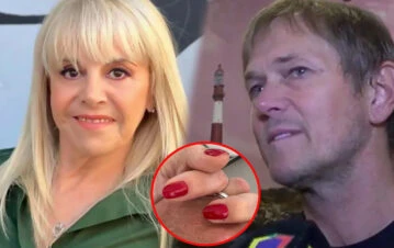 Por qué Claudia Villfañe no quiere saber nada con vivir junto a su novio, Jorge Taiana