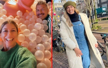 El álbum de fotos del viaje de lujo de Flor Bertotti y Federico Amador por Países Bajos