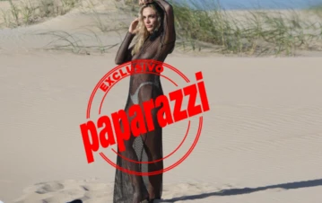 Las fotos jugadas de Emilia Attias en las playas de Punta del Este