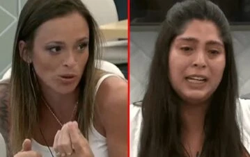 Video: así fue la feroz pelea de Agostina y Florencia en GH durante la cena de los nominados