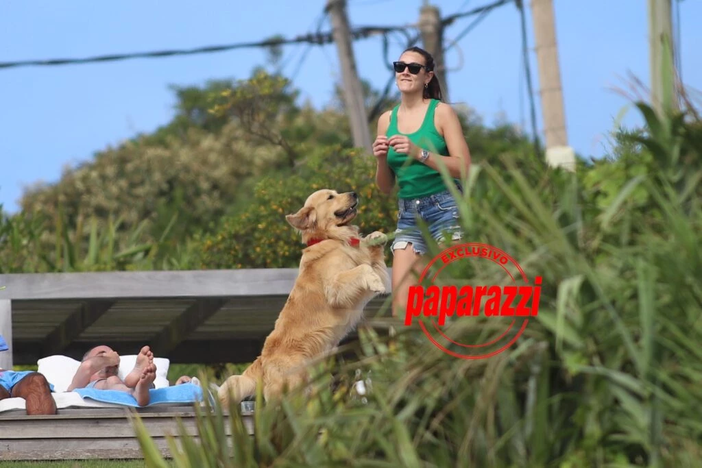 La hija de Juana Viale de vacaciones