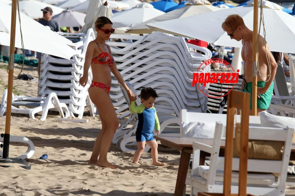 Martín Liberman en la playa