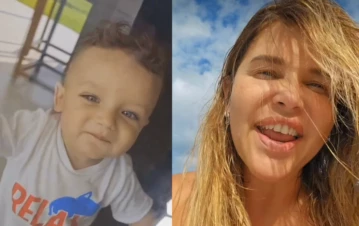 Qué hizo Nazarena Vélez al ver a su nieto Salvador dar sus primeros pasos