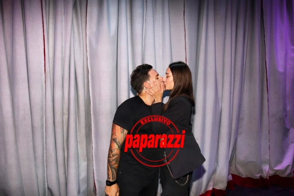 El beso de Fede Bal y su novia