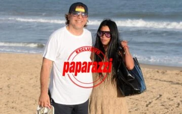 Cristian Castro y su novia muy melosos en Punta del Este: cuándo la conocerá Verónica Castro