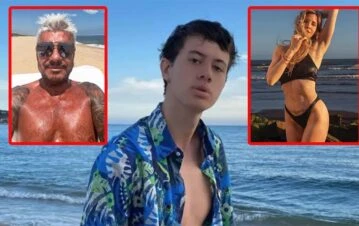 Dante Ortega, el hijo de Guillermina Valdés, contó qué pasó cuando se cruzó a Tinelli tras la separación