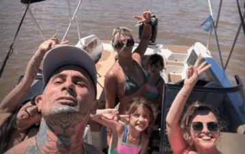 La escapada familiar a Entre Ríos de Emanuel Noir de Ke Personajes junto a su nueva novia