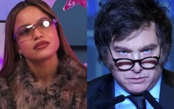 La incómoda reacción de Emilia Mernes cuando le preguntaron por Javier Milei