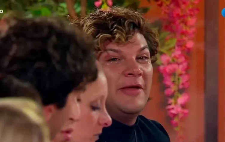 El llanto de Emmanuel Vich tras recibir en Gran Hermano una palabra en código de su pareja
