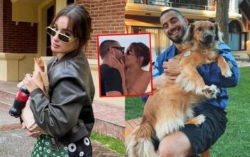 Filtraron una foto íntima de Nico Occhiato y Flor Jazmín Peña, a los mimos en Pinamar