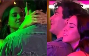 El fogoso beso entre Lucía y Nico en Gran Hermano que causó polémica