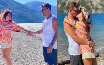 Las fotos más lindas del viaje de Nico Vázquez y Gimena Accardi a la Patagonia con sus amigos