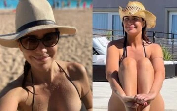¡Infraganti! Agarraron a Romina Pereiro de vacaciones con un misterioso compañero: ¿Quién es?