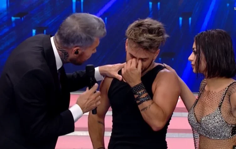 El desconsolado llanto de Yeyo de Gregorio tras su pelea con Marcelo Tinelli en el Bailando