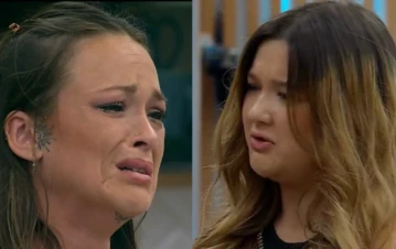 Agostina lloró desconsolada al ver a su hija ingresar a Gran Hermano